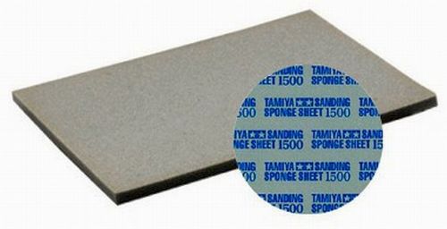 Sanding Sponge Sheet # 1500 Tamiya