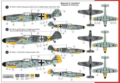 Bf 109G-3 "High Altitude Gustav" AZ Model