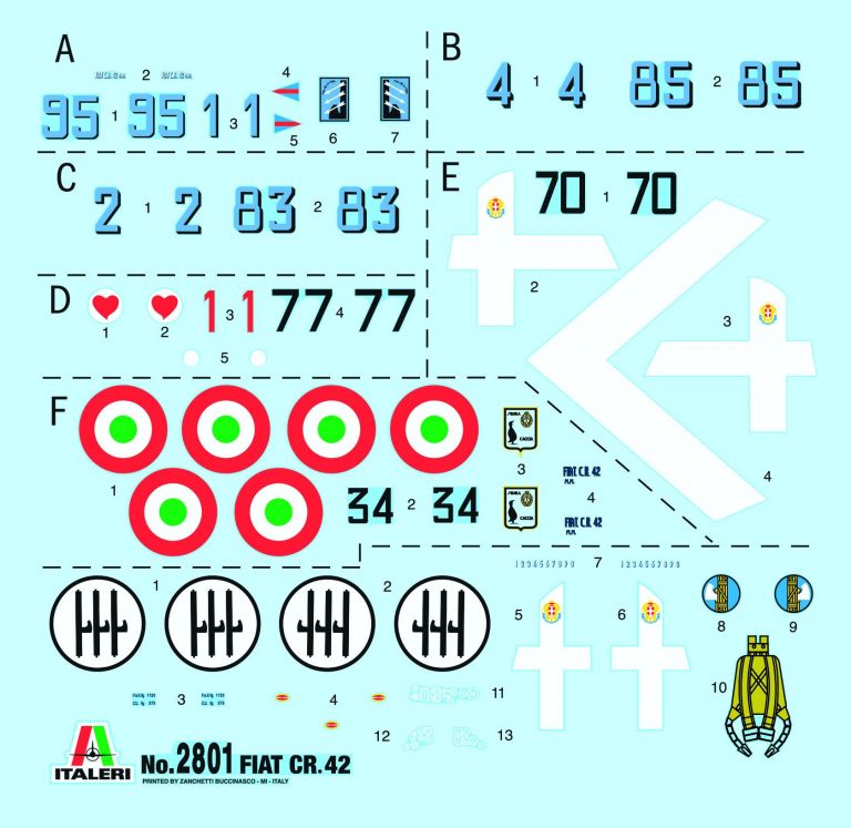 Fiat CR.42 Falco "Battle of Britain 80th Anniversary"