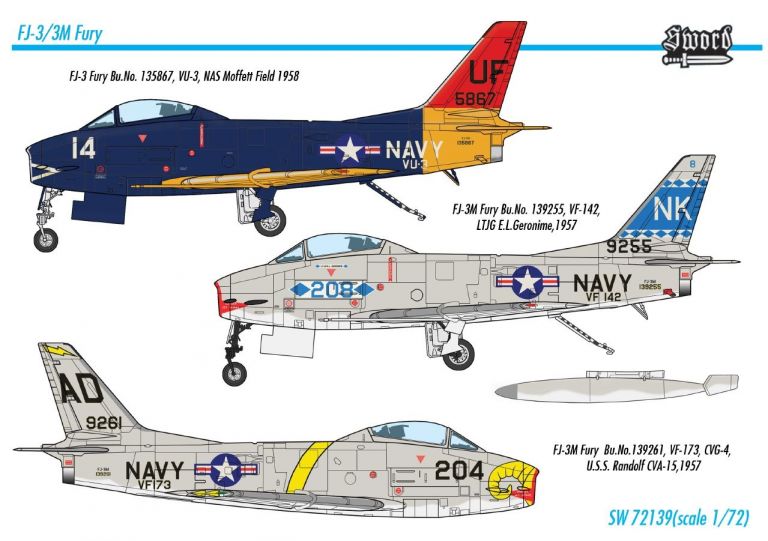 North-American FJ-3/FJ-3M Fury