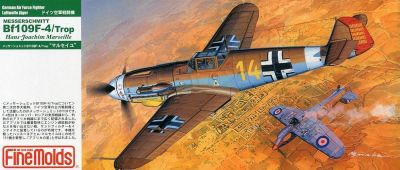 Messerschmitt Bf 109F-4/Trop Hans-Joachim Marseille Fine Molds