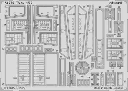 TA-4J FUJIMI / HOBBY 2000 complete  Photo-Etched Set Eduard