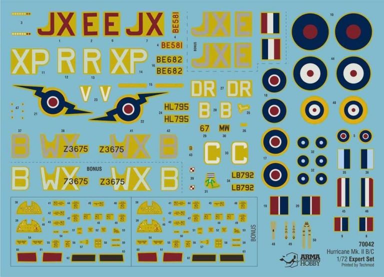 Hurricane Mk.II B/C 1:72