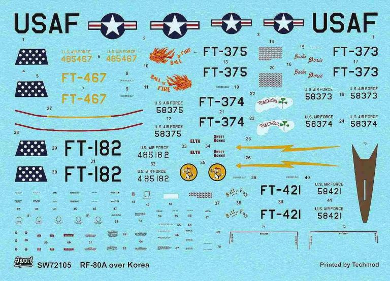 RF-80A over Korea