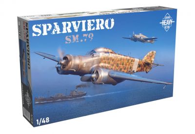 SAVOIA MARCHETTI S.M.79 SPARVIERO  1:48 Eduard