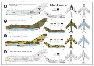 Mikoyan MiG-17F 'Warsaw Pact' AZ Model