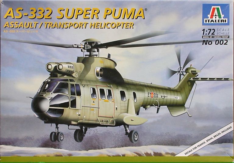 AS-332 Super Puma Assault/Transport Helicopter