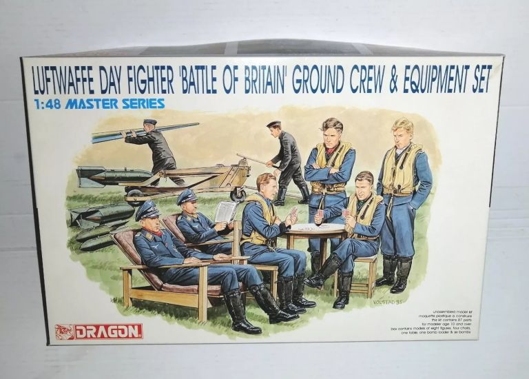 Luftwaffe day fighter Battle of Britain ground crew & equipment set