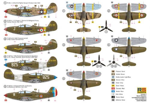 P-39L/N Airacobra RS MODEL