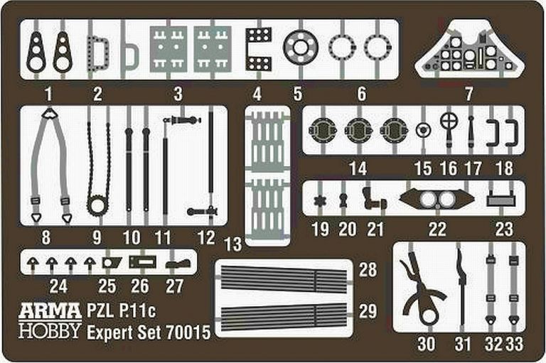 PZL P.11C -Expert Set