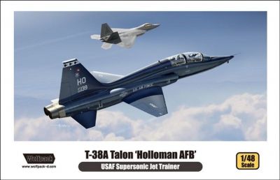 T-38A Talon 'Holloman AFB' USAF Supersonic  Jet Trainer WOLFPACK