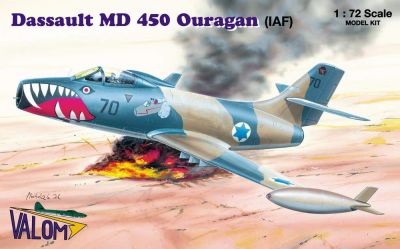 Dassault MD 450 Ouragan (IAF) VALOM