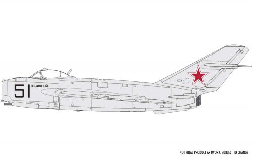 MiG-17F "Fresco" Airfix
