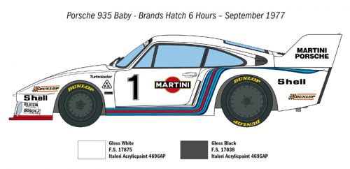 Porsche 935 "Baby" MARTINI RACING ITALERI